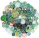 FREE & EASY Speelgoed knikkers - Marbles mix - 1 kilo - knikkerset voor kinderen - glas - diverse formaten