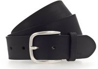 MUSTANG Leren riem Classic Women Leather Belt W90 Black zwart