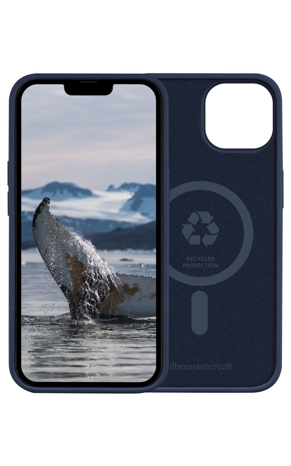 dbramante1928 Monaco iPhone 14 Hoes - Blauw - Gerecycled Plastic