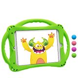 TopEsct iPad 7th Funda Niños Shock Proof Material Silicona Lightweight Kids Protector Cover Case con Manija para iPad 7th Gen. 10.2 (2019) / iPad Air3/iPad Pro 10.5 (iPad Mini, Groen)