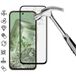 Google Pixel 8a Verre Trempé Full Cover Bord Noir