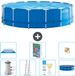 Intex Rond Frame Zwembad - 457 x 122 cm - Blauw