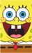 Carbotex Nickelodeon Sponge Bob Handdoek - Geel - 30 x 50 cm