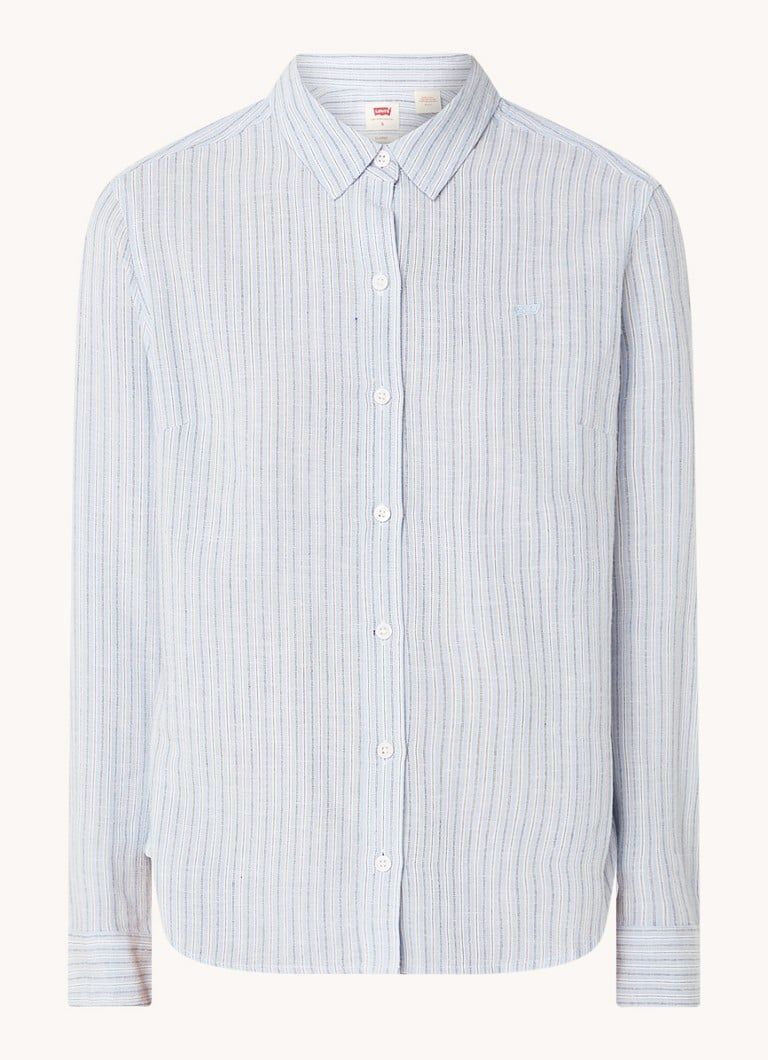 Levi's Blouse - Linen Blend - Striped Print