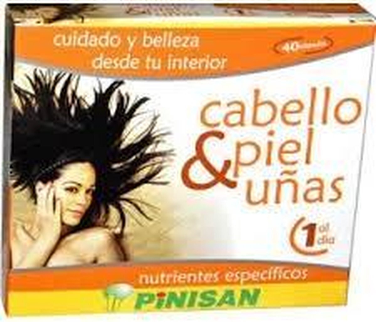 PINISAN Cabello Piel Ua+-as 40 Caps