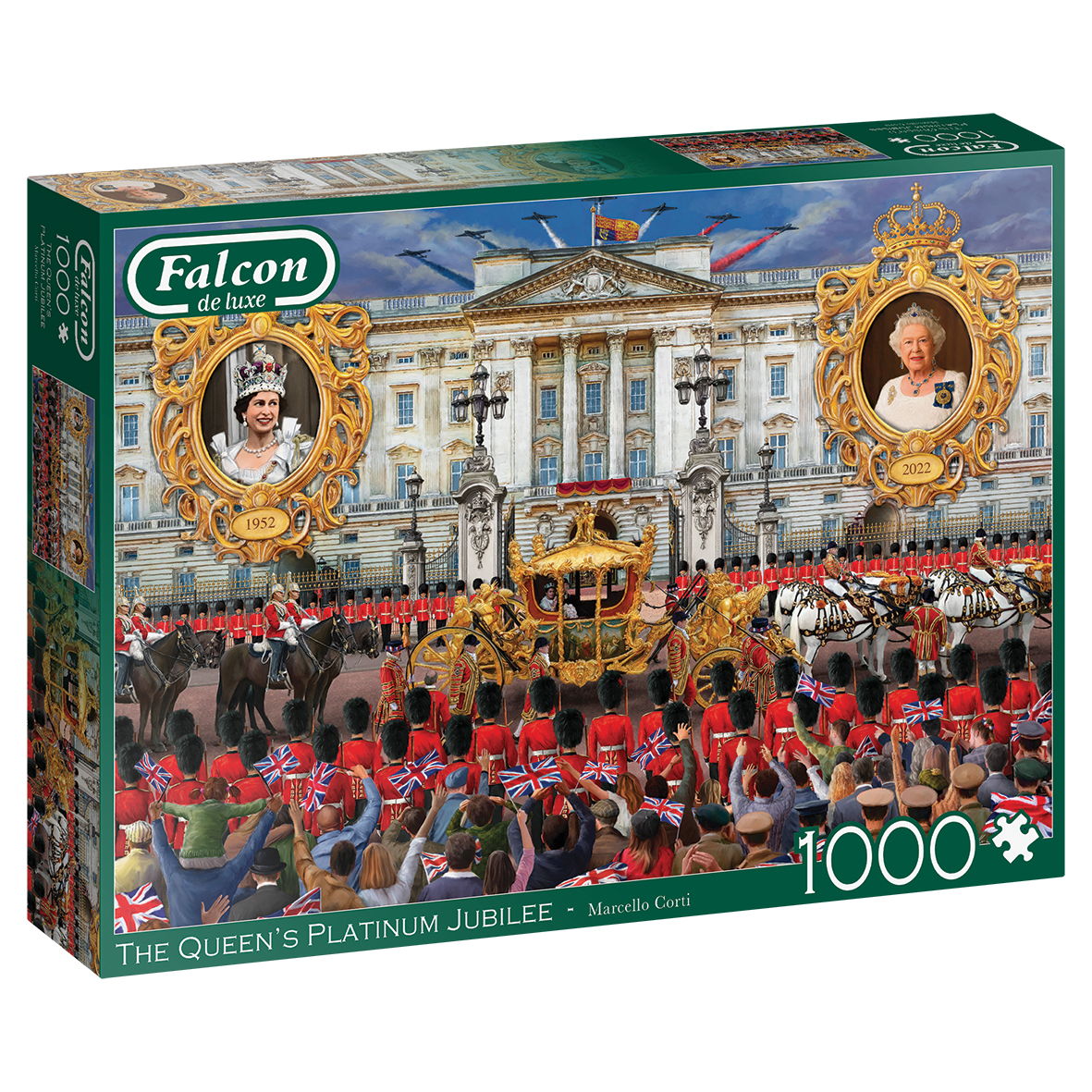 Jumbo The Queen&#39;s Platinum Jubilee 1000 stukjes - Legpuzzel voor volwassen