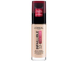 L'Oréal Paris Infaillible 32H Fresh Wear Foundation - 015 Porcelain - 30ml