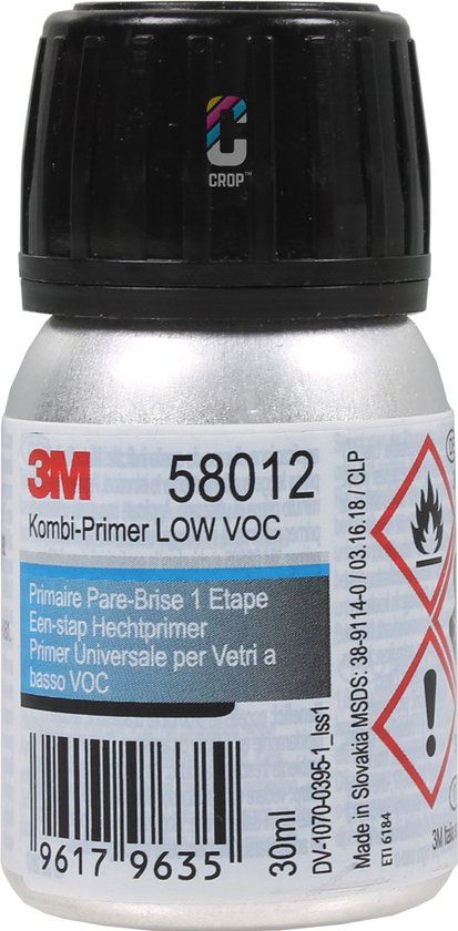 3M Hechtprimer voor ruitenlijmkit - Zwart