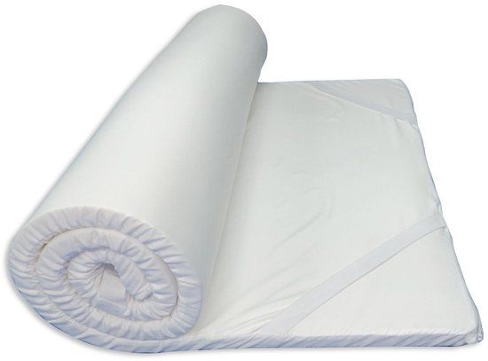 MatrasDirect Nasa Traagschuim Oplegmatras Hotel - 80x200 - 3 cm - Anti-Allergie