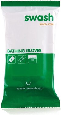 Swash Washandje Gold Vochtig - 8 stuks - Wit - Synthetisch