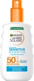 Garnier Ambre Solaire Sensitive Expert+ Zonnebrand spray SPF 50+ 150 ml