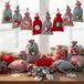 Adventskalender om te vullen stof - 24 adventskalenderzakjes in 2 maten - Kerstkalender om te vullen - Pour enfants