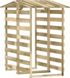 vidaXL Pergola's met dak 2 st 100x90x200 cm geïmpregneerd grenenhout