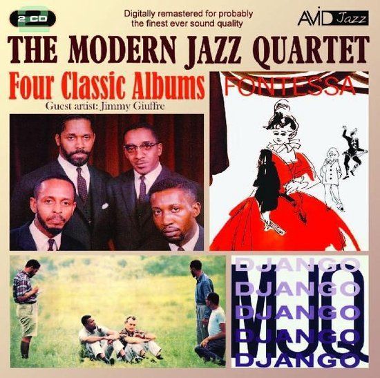 Four Avid / Avid Jazz Four Classic Albums (The Modern Jazz Quartet / Django / Fontessa / The Modern Jazz Quartet At Music Inn)