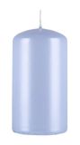 DONAU HOME Kaars zuil standaard lak/paraffinekaars / 60 x 115 mm/blauwe parel/stompkaars/decoratieve kaarsen waxkaars / 1 stuk/voor decoratie