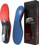 Feetz® 'ProSole' Hielspoor Zooltjes - Medische Inlegzolen voor Hielspoor, Fasciitis Plantaris & Platvoeten - Man & Vrouw - Ontworpen door Podotherapeuten - Maat 46