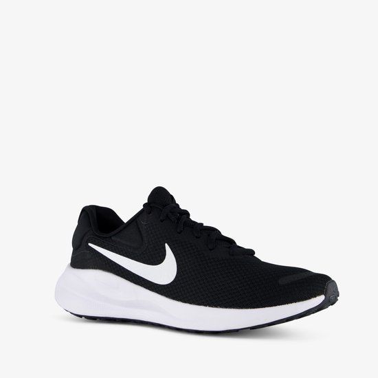 Nike Revolution 7 Hardloopschoenen Heren - Zwart - Wit - Maat 40