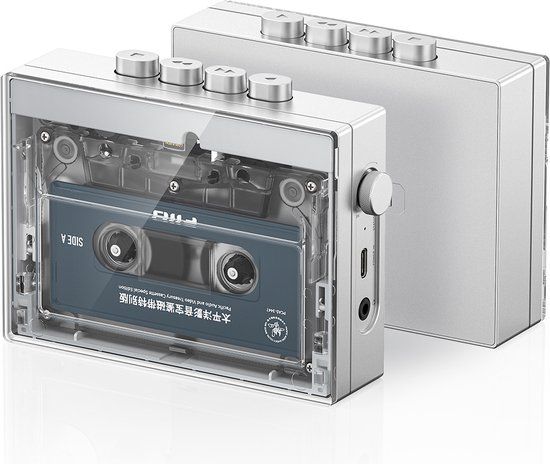 FIIO CP13 - draagbare cassettespeler - Transparant