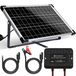 Kit de panneaux solaires 25W et 12V avec régulateur de charge, adapté pour voiture, bateau et caravane
