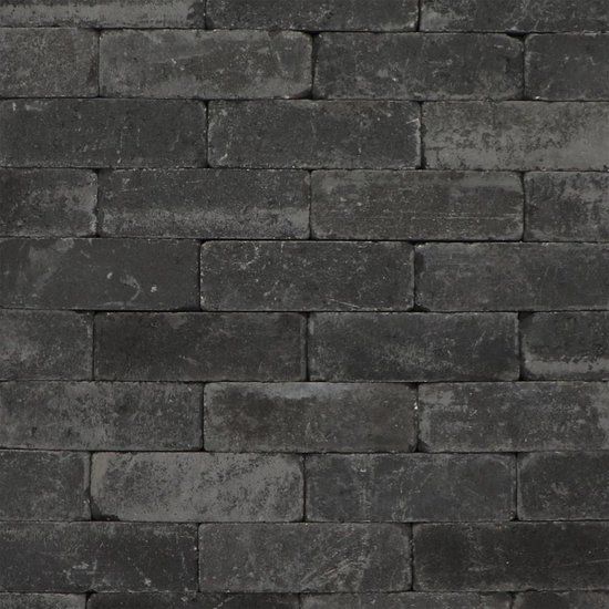 Intergard Trommelstenen of koppelstones dikformaat antraciet 20x6,7x6,7cm (m2)