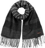 Barts Twan Dark Heather Sjaal - Zwart