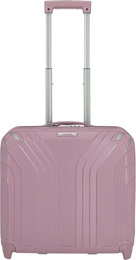 Travelite Elvaa Business Wheeler 15.6" Laptop Trolley - Rosé - Hardcase
