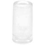 WAGNER Vloer deurstopper/muur deurstopper VULKAANO BIG - diameter Ø 40 x 73 mm, buffer uit hoogwaardig massief rubber, transparant, voor schroeven - 15207421