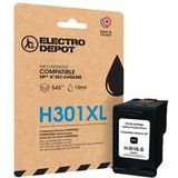 Electro Depot Hp H301xl Zwart Inktcartridge