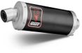 Mivv Yamaha Ténéré 700 19-24 Dakar Y.064.ldkb Gehomologeerde Slip On Uitlaatdemper Zilver Homologated