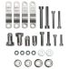 Circuit Equipment Fenix Aluminium 22mm Handbeschermingsmontagekit Zilver