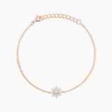 Lorraine Bracelet Argent Rose Oxyde De Zirconium