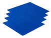Lemos Home Placemat Set van 4 - 100% Katoen - 46x36cm - Koningsblauw