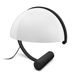 Stilnovo Lampe de table Meta, noire, hauteur 37,5 cm