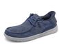 Skechers Melson Coronado Sneakers voor heren, denim canvas, 45.5 EU