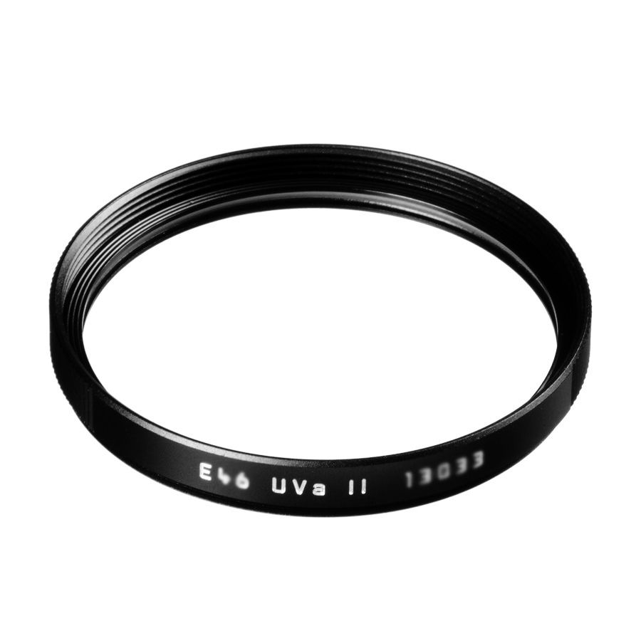 Leica 13033 Filter UVa II E 46 - Zwart