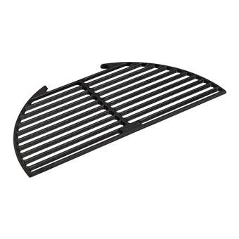 Big Green Egg Halfrond Gietijzeren Rooster XL - Zwart