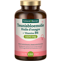 Holland & Barrett Teunisbloemolie + Vitamine B6 1500mg - 120 softgels