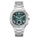 Guess Headline GW0572G6 Horloge - Staal - Zilverkleurig - Groene Wijzerplaat - Ø 42 mm