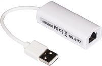 Link Accessori LKCONV07 tussenstuk voor kabels USB RJ45 Wit