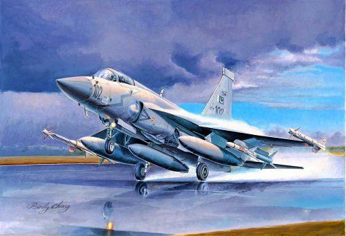 Trumpeter 01657 Modelbouwpakket Chinese FC-1 Fierce Dragon