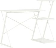 Syfax Bureau met schap 116x50x93 cm wit