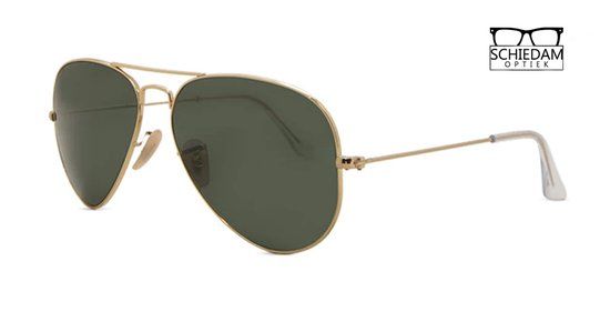Ray-Ban Zonnebril RB3025 - Groen - Goudkleurig - Unisex