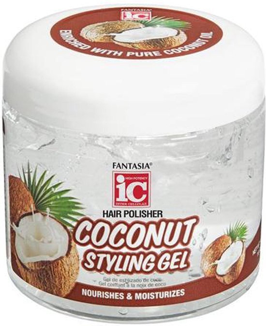 Fantasia IC Hair Polisher Styling Gel Coconut 454 gr