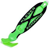 Klever KCJ-XC-35X XChange™ 35 Kleen™ Veiligheidsmes Groen-zwart, 10 stuk(s)