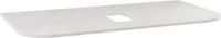 Differnz Olle Wastafelbladen - 90x1x46cm - wit