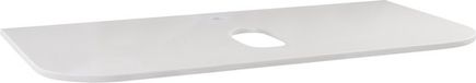 Differnz Olle Wastafelbladen - 90x1x46cm - wit