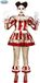 Fiestas Guirca - Striped Killer Clown dames (maat M)