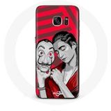 Maniacase Hoesje voor Samsung Galaxy S6 Edge La casa de papel Nairobi Fan art