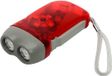 Merkloos / Sans marque Bol Zaklamp Knijpkat Met Dubbele Led Blauw