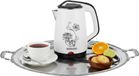 MARADO Elektrische waterkoker met bloemenprint, 1,9 liter, 1500W, model MA-2353, wit